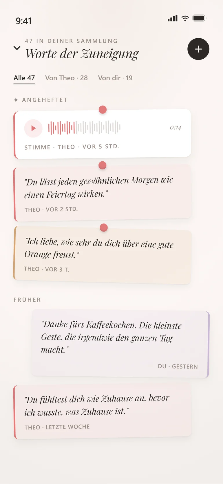Amorno Affirmationen