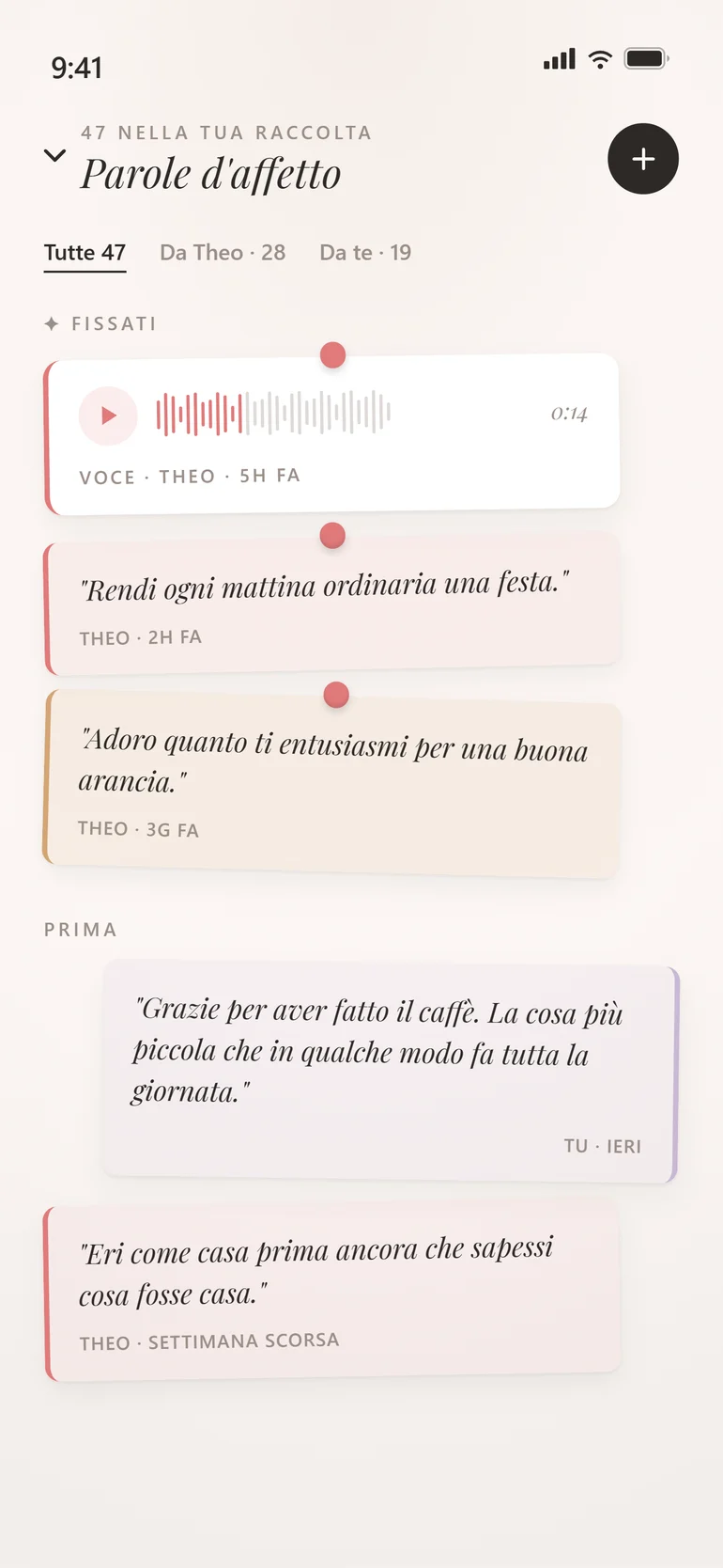 Amorno Affermazioni